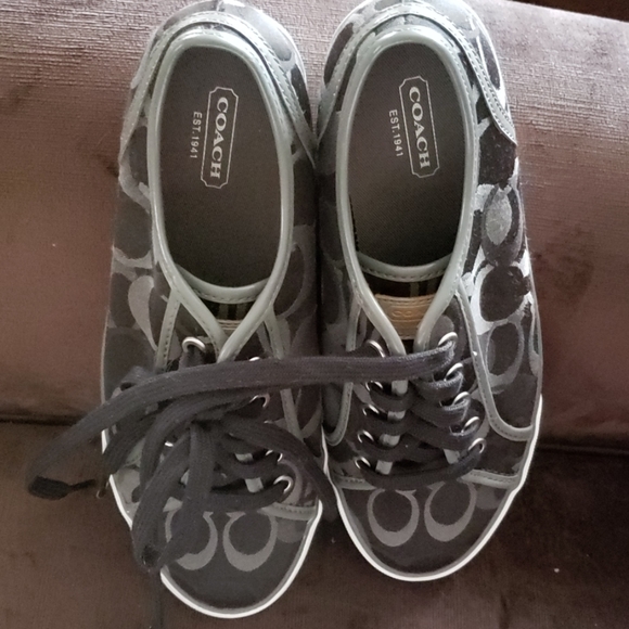Coach Dee 24CM Optic C Tennis Shoe size 8 - Picture 2 of 4